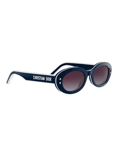 Dior Women's Pacific B4I 51MM Oval Sunglasses - Shiny Blue And Gradient Bordeaux | Thumbnail 8 Dior Women's Pacific B4I 51MM Oval Sunglasses - Shiny Blue And Gradient Bordeaux | Thumbnail 8