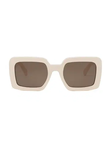 CELINE Women's Triomphe 56MM Square Sunglasses - Brown Light Beige | Thumbnail 2 CELINE Women's Triomphe 56MM Square Sunglasses - Brown Light Beige | Thumbnail 2