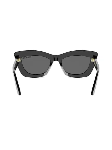 Dior Women's Midnight B3I 54MM Cat-Eye Sunglasses - Shiny Black And Smoke | Thumbnail 5 Dior Women's Midnight B3I 54MM Cat-Eye Sunglasses - Shiny Black And Smoke | Thumbnail 5