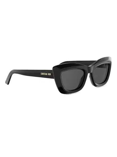 Dior Women's Midnight B3I 54MM Cat-Eye Sunglasses - Shiny Black And Smoke | Thumbnail 8 Dior Women's Midnight B3I 54MM Cat-Eye Sunglasses - Shiny Black And Smoke | Thumbnail 8