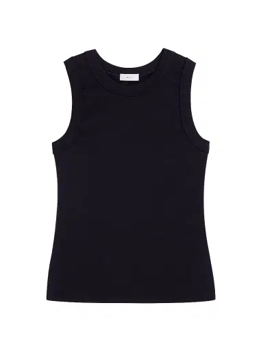 A.L.C. Women's Hadley Rib-Knit Cotton Tank - Black | Thumbnail 1 A.L.C. Women's Hadley Rib-Knit Cotton Tank - Black | Thumbnail 1