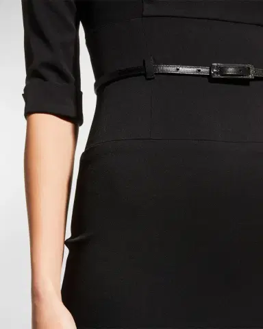 BLACK HALO Jackie 3/4-Sleeve Sheath Dress | Thumbnail 7 BLACK HALO Jackie 3/4-Sleeve Sheath Dress | Thumbnail 7