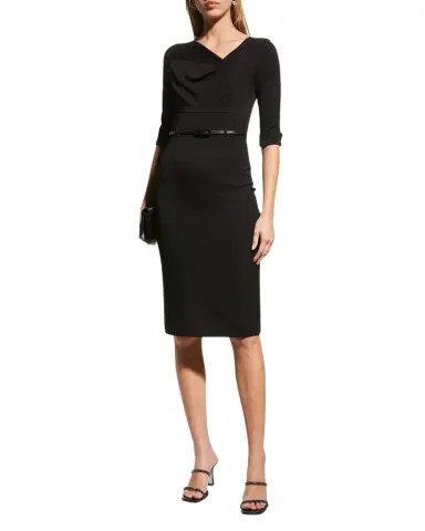 BLACK HALO Jackie 3/4-Sleeve Sheath Dress | Thumbnail 1 BLACK HALO Jackie 3/4-Sleeve Sheath Dress | Thumbnail 1