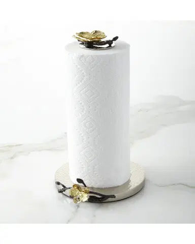 Michael Aram Gold Orchid Paper Towel Holder | Thumbnail 2 Michael Aram Gold Orchid Paper Towel Holder | Thumbnail 2