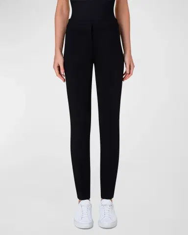 Akris punto Franca Mid-Rise Cropped Pants | Thumbnail 4 Akris punto Franca Mid-Rise Cropped Pants | Thumbnail 4