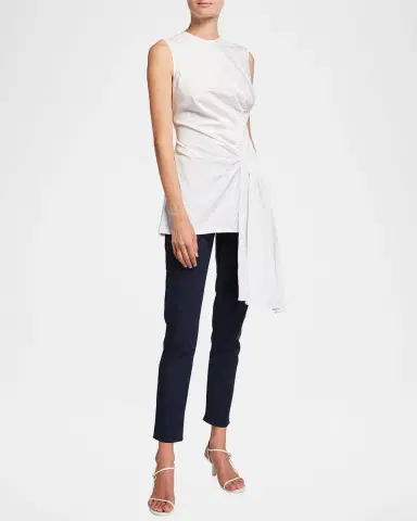 Lela Rose Catherine Slim-Leg Ankle Pants | Thumbnail 5 Lela Rose Catherine Slim-Leg Ankle Pants | Thumbnail 5