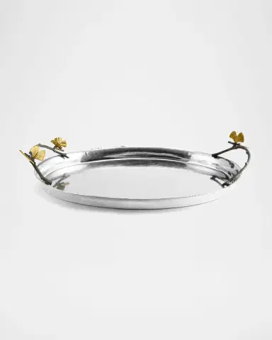 Michael Aram Butterfly Ginkgo Oval Tray | Thumbnail 3 Michael Aram Butterfly Ginkgo Oval Tray | Thumbnail 3