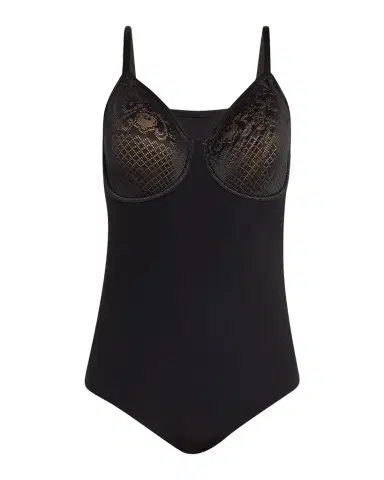 Wacoal Visual Effects Mesh-Top Bodysuit | Thumbnail 1 Wacoal Visual Effects Mesh-Top Bodysuit | Thumbnail 1