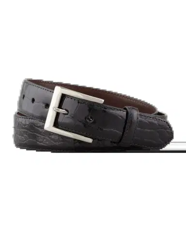 W. Kleinberg Glazed Alligator Belt | Thumbnail 2 W. Kleinberg Glazed Alligator Belt | Thumbnail 2