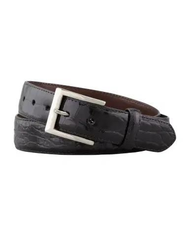 W. Kleinberg Glazed Alligator Belt | Thumbnail 1 W. Kleinberg Glazed Alligator Belt | Thumbnail 1