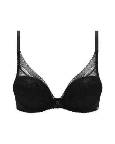 Chantelle Festivite Lace Plunge Bra, Bright Pink | Thumbnail 1 Chantelle Festivite Lace Plunge Bra, Bright Pink | Thumbnail 1