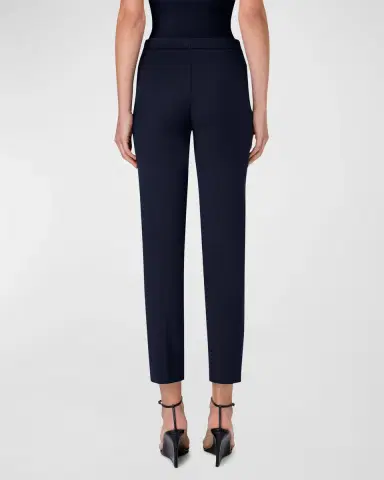 Akris punto Franca Mid-Rise Cropped Pants | Thumbnail 4 Akris punto Franca Mid-Rise Cropped Pants | Thumbnail 4