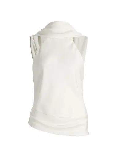 Simkhai Women's Samira Satin Cape Top | Thumbnail 1 Simkhai Women's Samira Satin Cape Top | Thumbnail 1