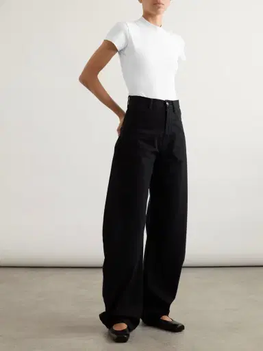 Alaïa Embroidered Stretch-cotton Jersey Bodysuit | Thumbnail 2 Alaïa Embroidered Stretch-cotton Jersey Bodysuit | Thumbnail 2