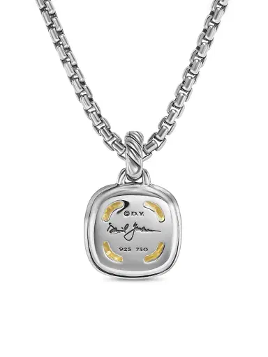 David Yurman Women's Albion Pendant in Sterling Silver - Champagne Citrine | Thumbnail 4 David Yurman Women's Albion Pendant in Sterling Silver - Champagne Citrine | Thumbnail 4