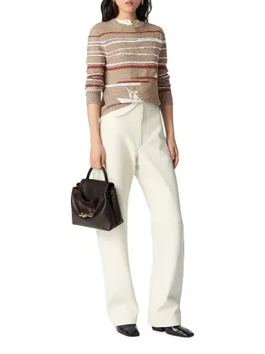 Bottega Veneta Women's Ciao Ciao Leather Top Handle bag - Fondant Brass | Thumbnail 2 Bottega Veneta Women's Ciao Ciao Leather Top Handle bag - Fondant Brass | Thumbnail 2