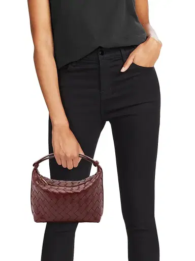 Bottega Veneta Women's Mini Wallace Leather Top-Handle Bag | Thumbnail 2 Bottega Veneta Women's Mini Wallace Leather Top-Handle Bag | Thumbnail 2