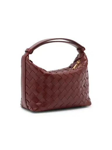 Bottega Veneta Women's Mini Wallace Leather Top-Handle Bag | Thumbnail 4 Bottega Veneta Women's Mini Wallace Leather Top-Handle Bag | Thumbnail 4