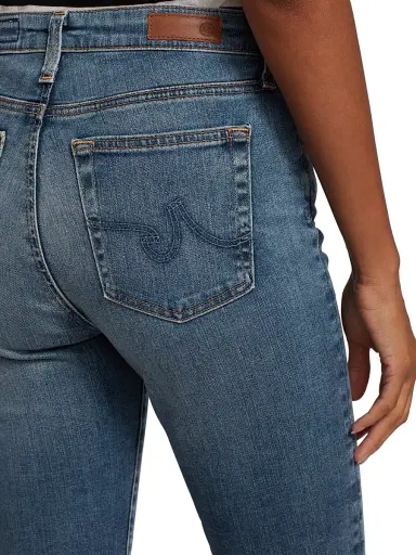 AG Jeans Women's Mari High-Rise Stretch Straight-Leg Jeans - 15 Years Shoreline | Thumbnail 6 AG Jeans Women's Mari High-Rise Stretch Straight-Leg Jeans - 15 Years Shoreline | Thumbnail 6