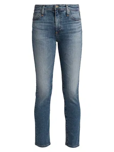 AG Jeans Women's Mari High-Rise Stretch Straight-Leg Jeans - 15 Years Shoreline | Thumbnail 1 AG Jeans Women's Mari High-Rise Stretch Straight-Leg Jeans - 15 Years Shoreline | Thumbnail 1