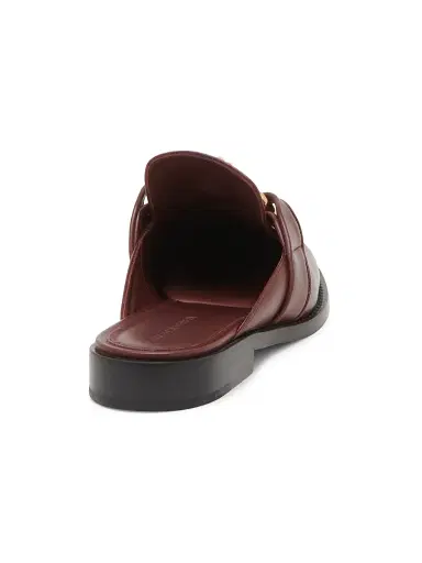 Bottega Veneta Women's Astaire Knot-Accented Leather Mules - Pinecone | Thumbnail 3 Bottega Veneta Women's Astaire Knot-Accented Leather Mules - Pinecone | Thumbnail 3