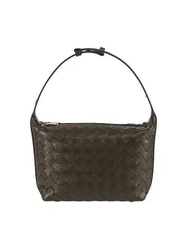 Bottega Veneta Women's Mini Wallace Leather Top-Handle Bag - Kaki | Thumbnail 1 Bottega Veneta Women's Mini Wallace Leather Top-Handle Bag - Kaki | Thumbnail 1