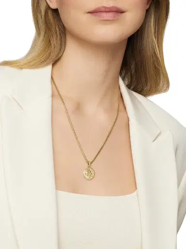 David Yurman Women's Zodiac Amulet in 18K Yellow Gold with Diamonds - Leo | Thumbnail 2 David Yurman Women's Zodiac Amulet in 18K Yellow Gold with Diamonds - Leo | Thumbnail 2
