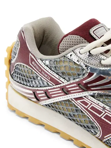 Bottega Veneta Women's Orbit Technical Mesh Sneakers - Merlot | Thumbnail 5 Bottega Veneta Women's Orbit Technical Mesh Sneakers - Merlot | Thumbnail 5