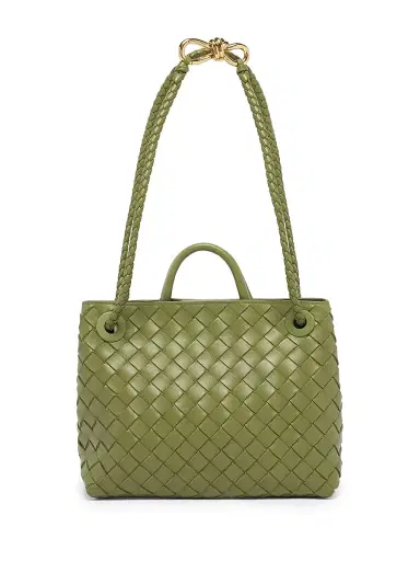 Bottega Veneta Women's Andiamo Small Intrecciato-Leather Top-Handle Bag | Thumbnail 3 Bottega Veneta Women's Andiamo Small Intrecciato-Leather Top-Handle Bag | Thumbnail 3
