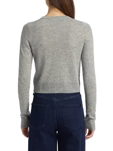 Joe's Jeans Women's by Dani Michelle Dani Cashmere Cardigan - Heather Grey | Thumbnail 5 Joe's Jeans Women's by Dani Michelle Dani Cashmere Cardigan - Heather Grey | Thumbnail 5