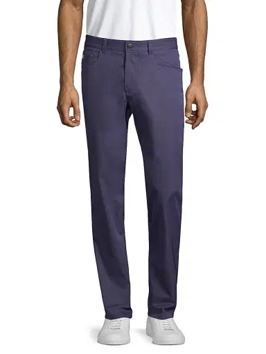 Peter Millar Men's Performance Five-Pocket Pants - Navy | Thumbnail 3 Peter Millar Men's Performance Five-Pocket Pants - Navy | Thumbnail 3