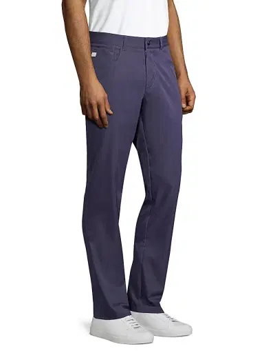 Peter Millar Men's Performance Five-Pocket Pants - Navy | Thumbnail 4 Peter Millar Men's Performance Five-Pocket Pants - Navy | Thumbnail 4