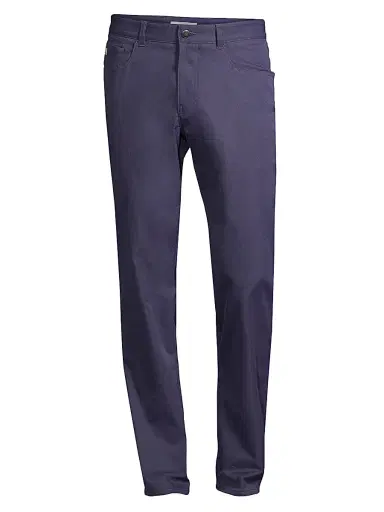 Peter Millar Men's Performance Five-Pocket Pants - Navy | Thumbnail 1 Peter Millar Men's Performance Five-Pocket Pants - Navy | Thumbnail 1