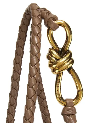 Bottega Veneta Women's Andiamo Intrecciato Leather Top-Handle Bag - Cognac | Thumbnail 6 Bottega Veneta Women's Andiamo Intrecciato Leather Top-Handle Bag - Cognac | Thumbnail 6