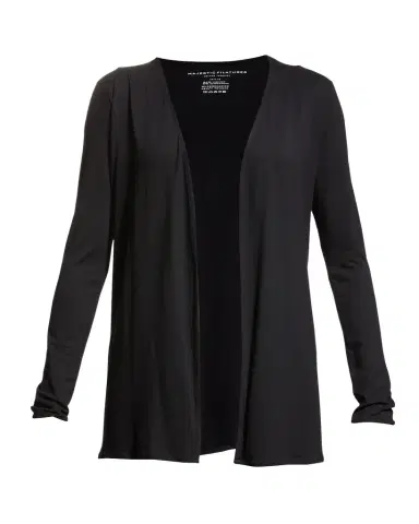 Majestic Filatures Soft Touch Open-Front Cardigan | Thumbnail 1 Majestic Filatures Soft Touch Open-Front Cardigan | Thumbnail 1