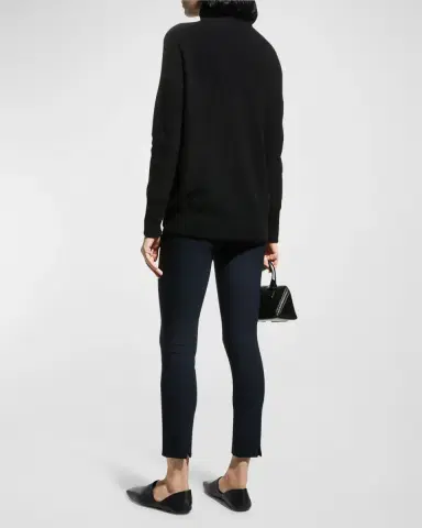 Vince Bobbi Mid-Rise Stitch Front Seam Leggings | Thumbnail 6 Vince Bobbi Mid-Rise Stitch Front Seam Leggings | Thumbnail 6