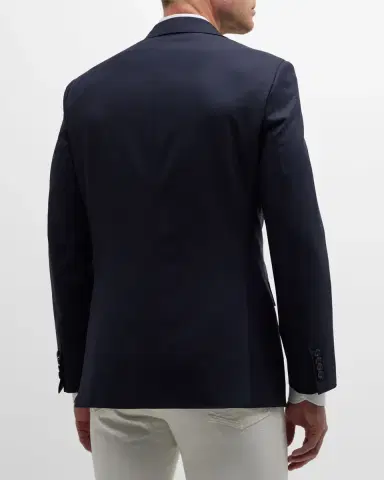 Brioni Men's Ravello Wool Two-Button Sport Coat | Thumbnail 3 Brioni Men's Ravello Wool Two-Button Sport Coat | Thumbnail 3