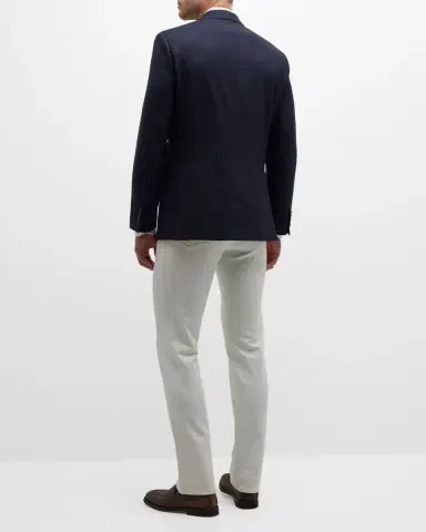Brioni Men's Ravello Wool Two-Button Sport Coat | Thumbnail 9 Brioni Men's Ravello Wool Two-Button Sport Coat | Thumbnail 9