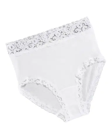 Hanro Moments Lace-Trim Full Brief | Thumbnail 1 Hanro Moments Lace-Trim Full Brief | Thumbnail 1