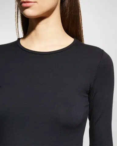 Majestic Filatures Soft Touch Crewneck Top | Thumbnail 5 Majestic Filatures Soft Touch Crewneck Top | Thumbnail 5