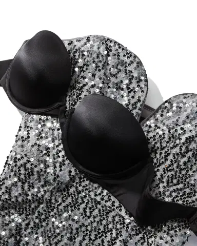 Natori Feathers Strapless Plunge Bra | Thumbnail 3 Natori Feathers Strapless Plunge Bra | Thumbnail 3