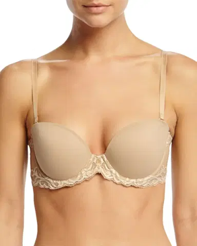 Natori Feathers Strapless Plunge Bra | Thumbnail 4 Natori Feathers Strapless Plunge Bra | Thumbnail 4