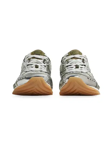 Bottega Veneta Men's Orbit Low-Top Sneakers - Mud White - Size 10 | Thumbnail 2 Bottega Veneta Men's Orbit Low-Top Sneakers - Mud White - Size 10 | Thumbnail 2