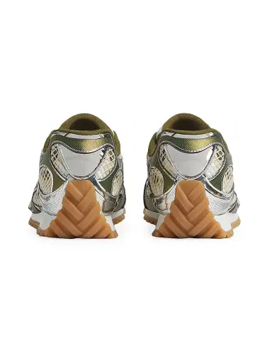 Bottega Veneta Men's Orbit Low-Top Sneakers - Mud White - Size 10 | Thumbnail 3 Bottega Veneta Men's Orbit Low-Top Sneakers - Mud White - Size 10 | Thumbnail 3