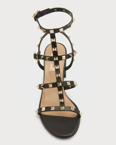 Valentino Garavani Rockstud Leather 60mm City Sandals | Thumbnail 6 Valentino Garavani Rockstud Leather 60mm City Sandals | Thumbnail 6
