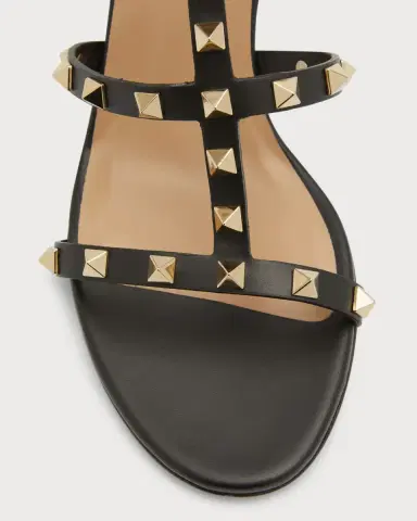 Valentino Garavani Rockstud Leather 60mm City Sandals | Thumbnail 7 Valentino Garavani Rockstud Leather 60mm City Sandals | Thumbnail 7