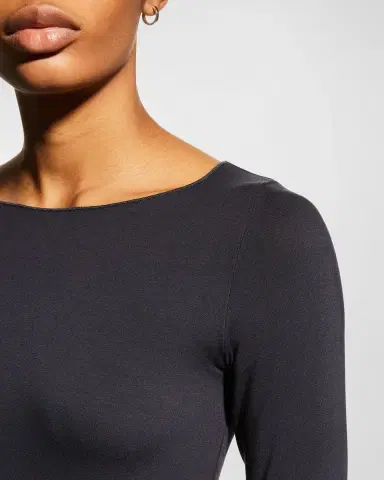 Majestic Filatures Soft Touch Marrow-Edge Long-Sleeve Top | Thumbnail 5 Majestic Filatures Soft Touch Marrow-Edge Long-Sleeve Top | Thumbnail 5