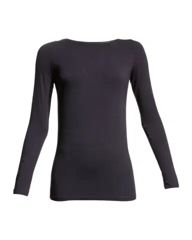 Majestic Filatures Soft Touch Marrow-Edge Long-Sleeve Top | Thumbnail 1 Majestic Filatures Soft Touch Marrow-Edge Long-Sleeve Top | Thumbnail 1