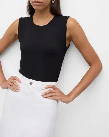 Majestic Filatures Soft Touch Sleeveless Crew | Thumbnail 7 Majestic Filatures Soft Touch Sleeveless Crew | Thumbnail 7