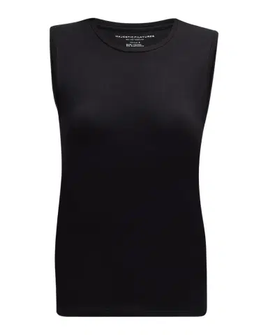 Majestic Filatures Soft Touch Sleeveless Crew | Thumbnail 1 Majestic Filatures Soft Touch Sleeveless Crew | Thumbnail 1